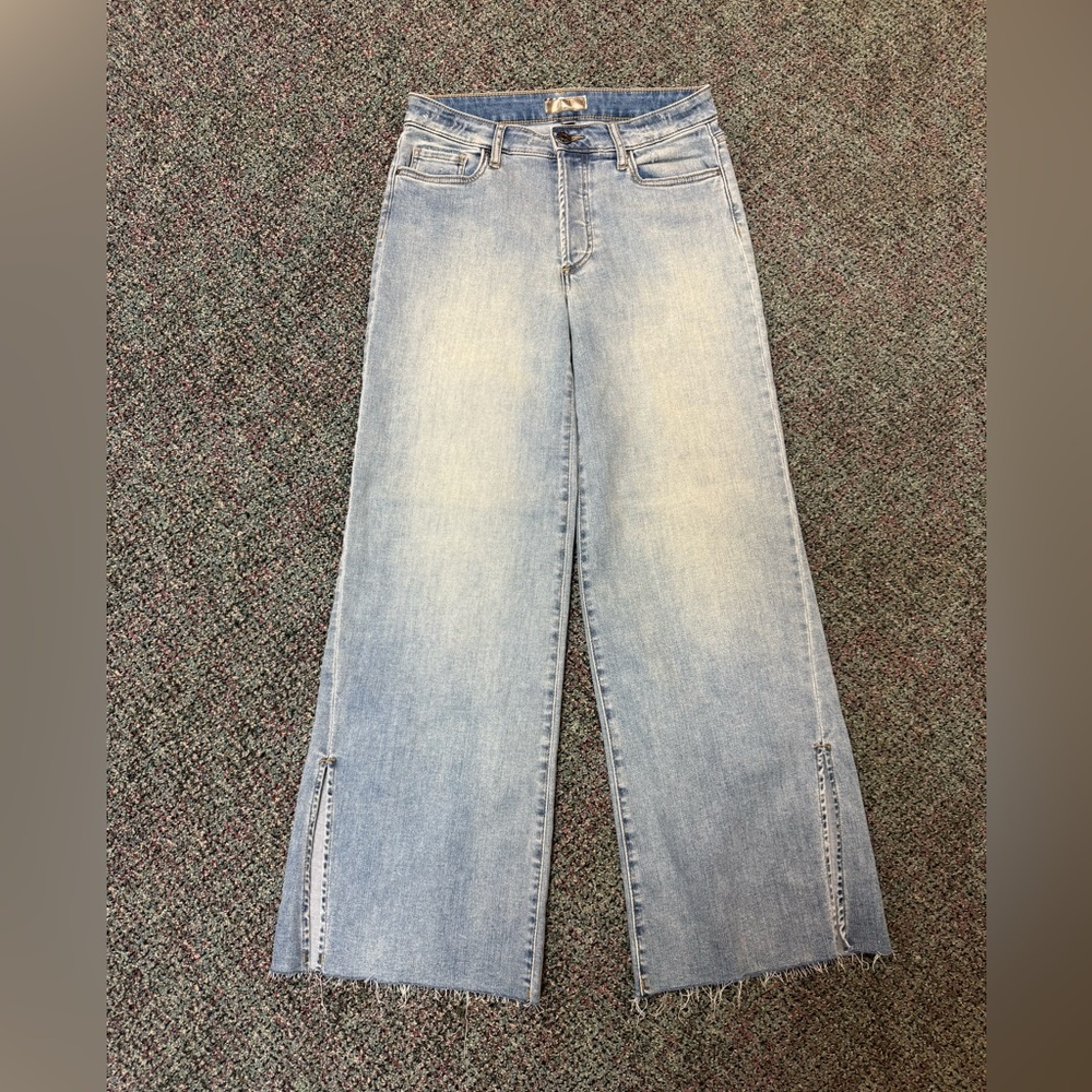 Kut from the Kloth Meg High Rise Wide Leg Jeans Size 6 - Picture 2 of 9